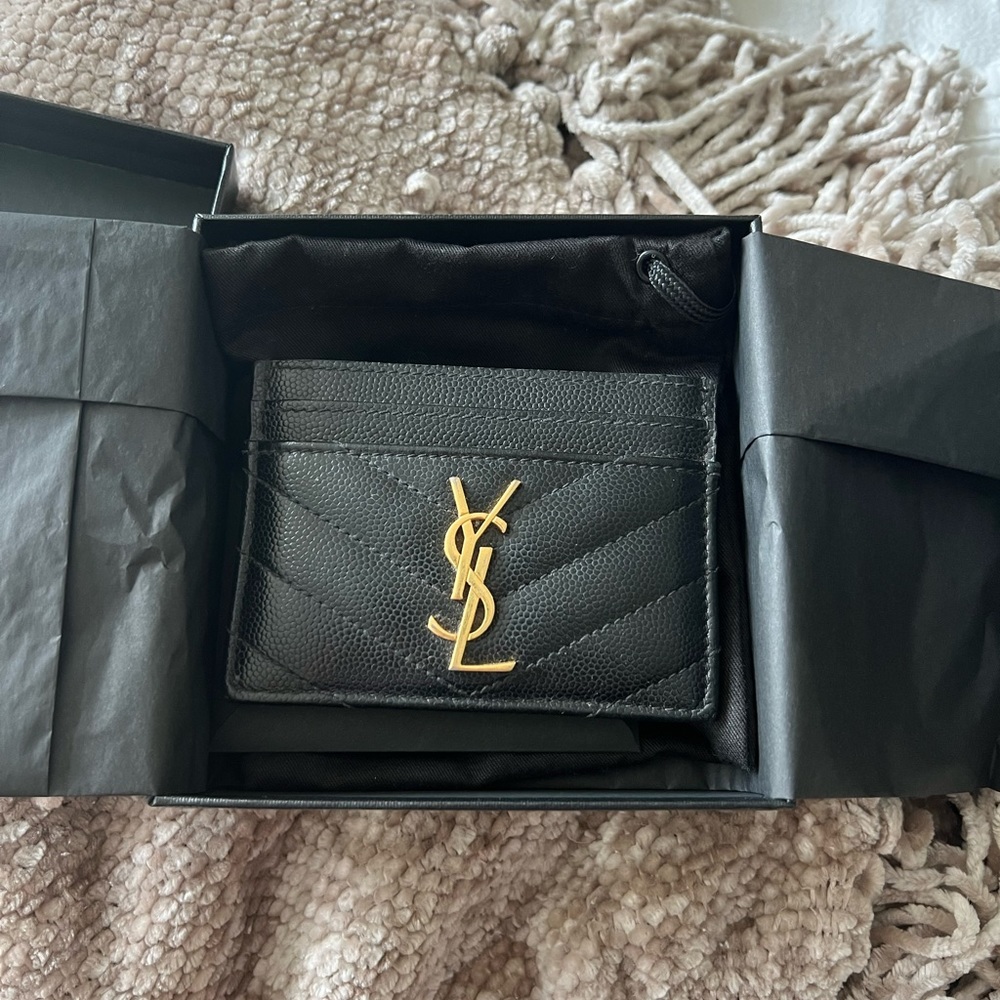 YSL card holder